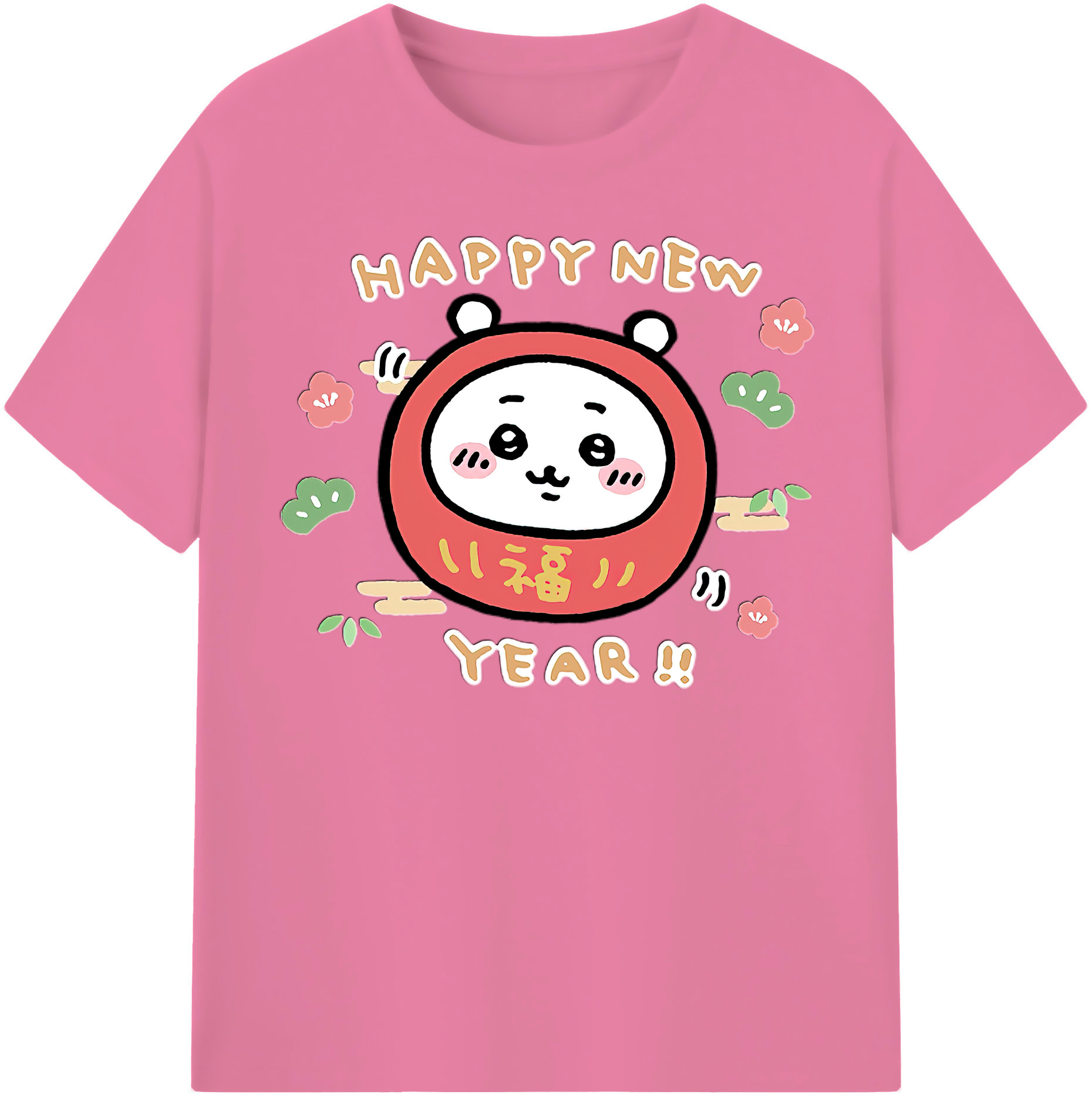 （画像用） ちいかわ ちいかわ Chii-kawa chiikawa 綿100％半袖Tシャツ（フロントプリント）